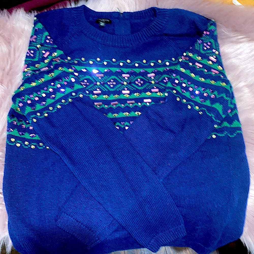 Jeweled sweater
